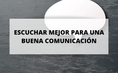 Para hablar bien es necesario escuchar mejor